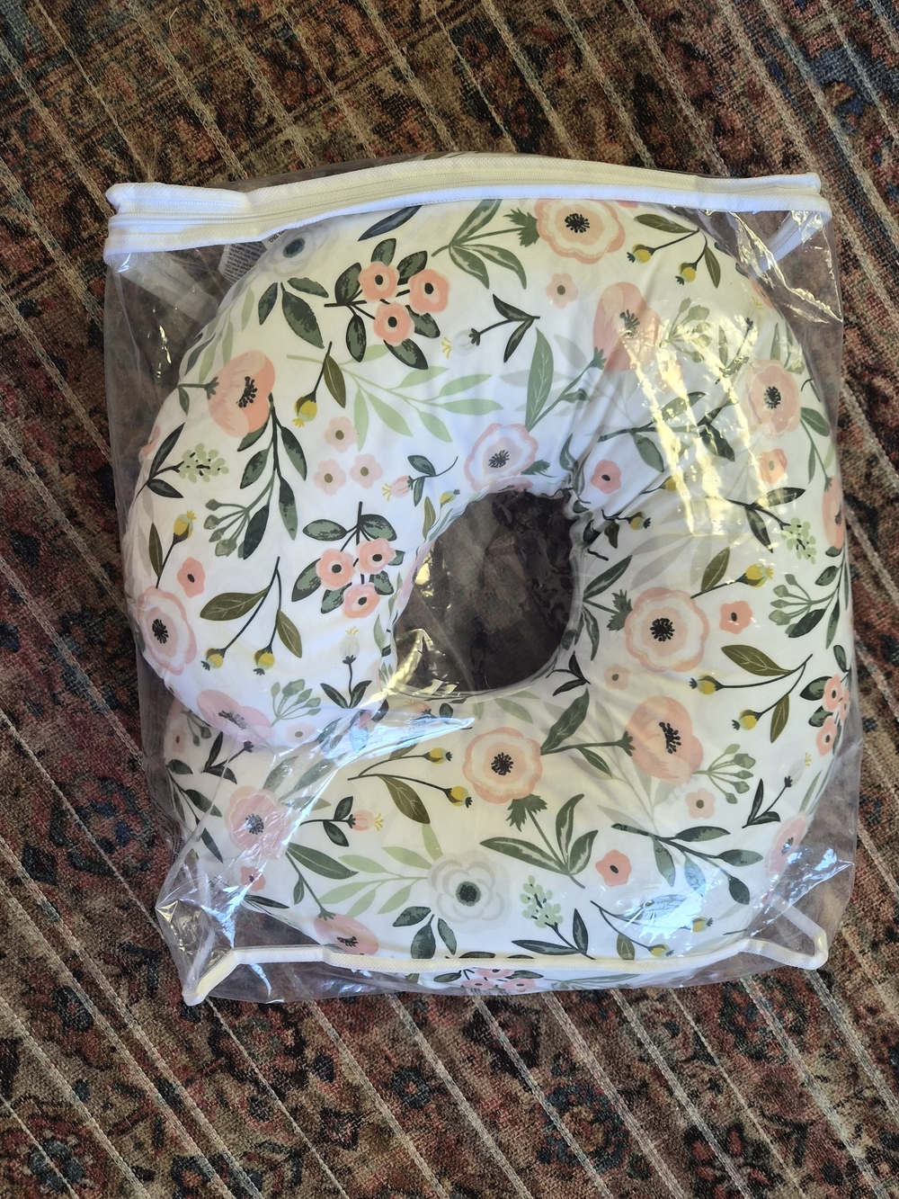 NWOT Boppy Floral Nursing Pillow